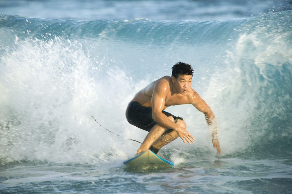 Surfing Man