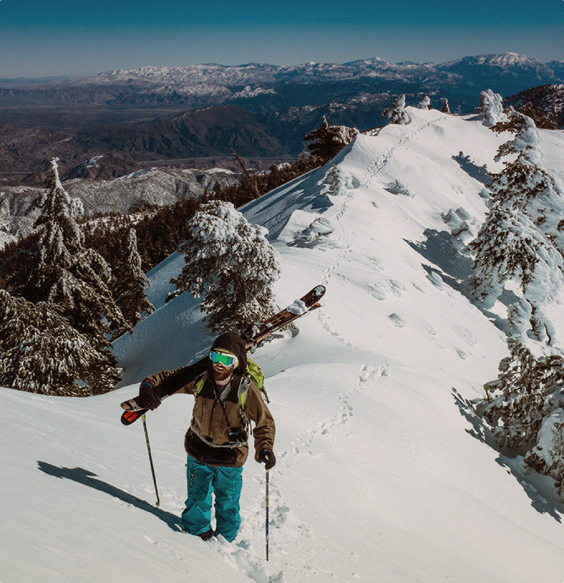 Mountain Snowboarder