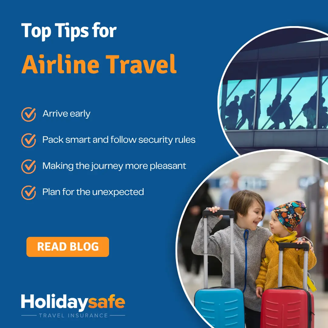 HS - Top tips for airline travel social post