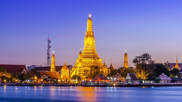 Prang of Wat Arun, Bangkok, Thailand