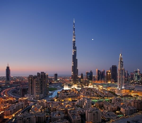 Destination-Dubai-Skyline-Burj-Fountain