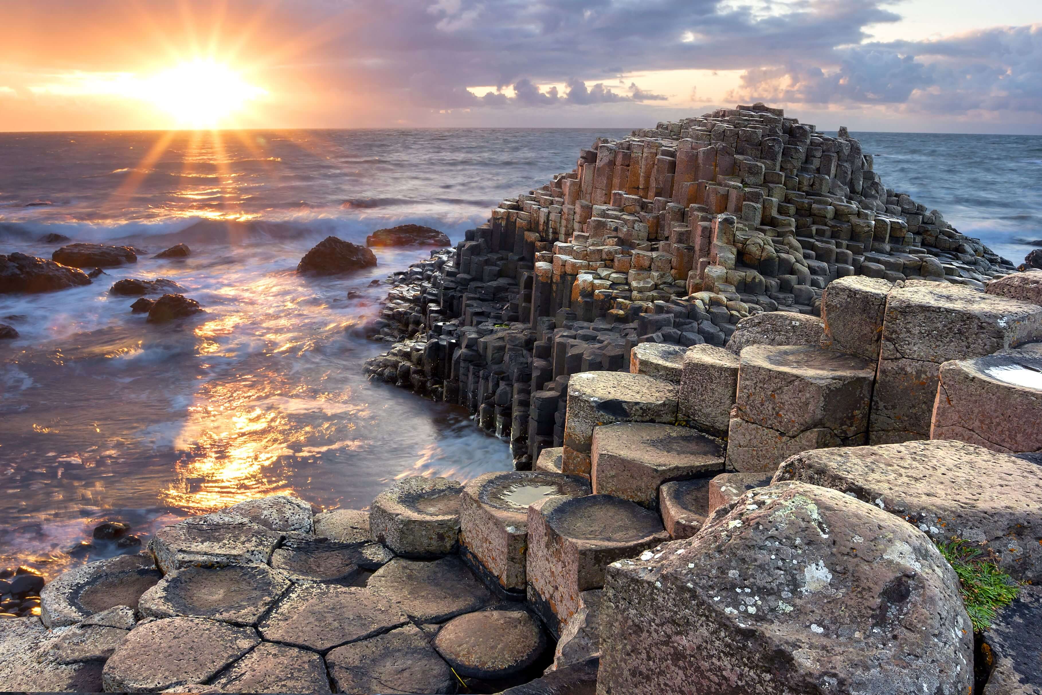 giants causeway, ireland,