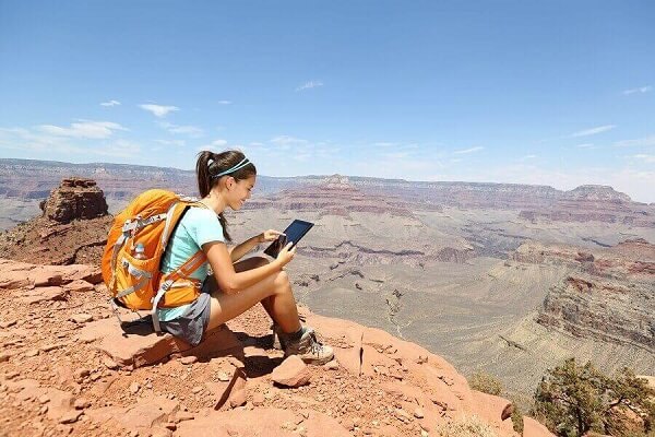Stock-Picture-Backpacker-Grand-Canyon