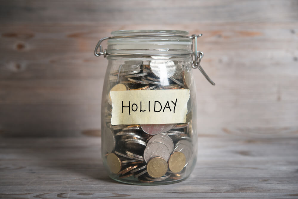 Small money holiday jar