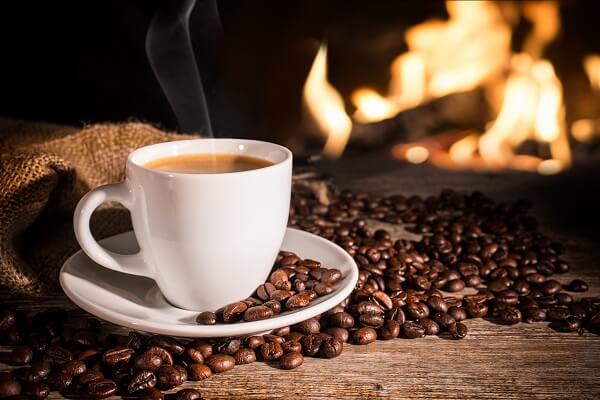 Stock-Picture-Coffee-Cup-Fireplace