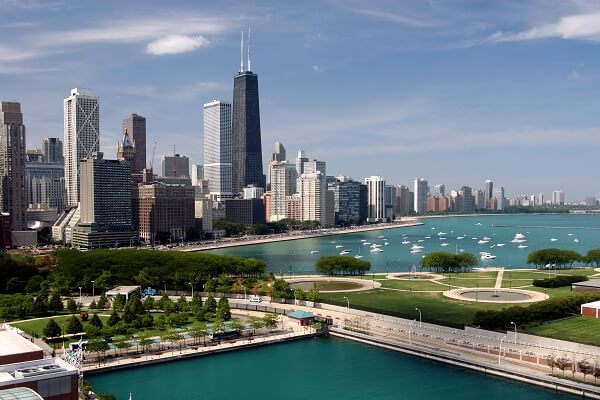 Destination-Chicago-USA-Skyline