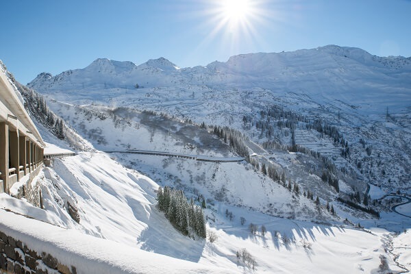 Destination-Lech-Austria-Snowy-Slopes